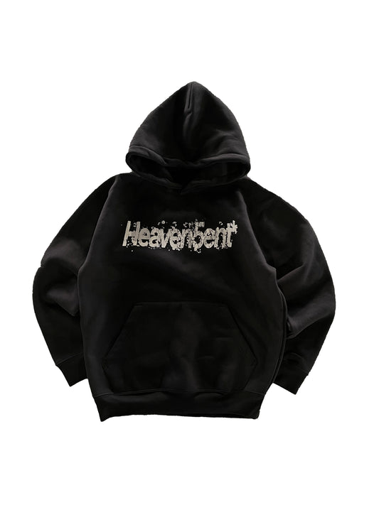 Heaven5ent Cracked logo Hoodie