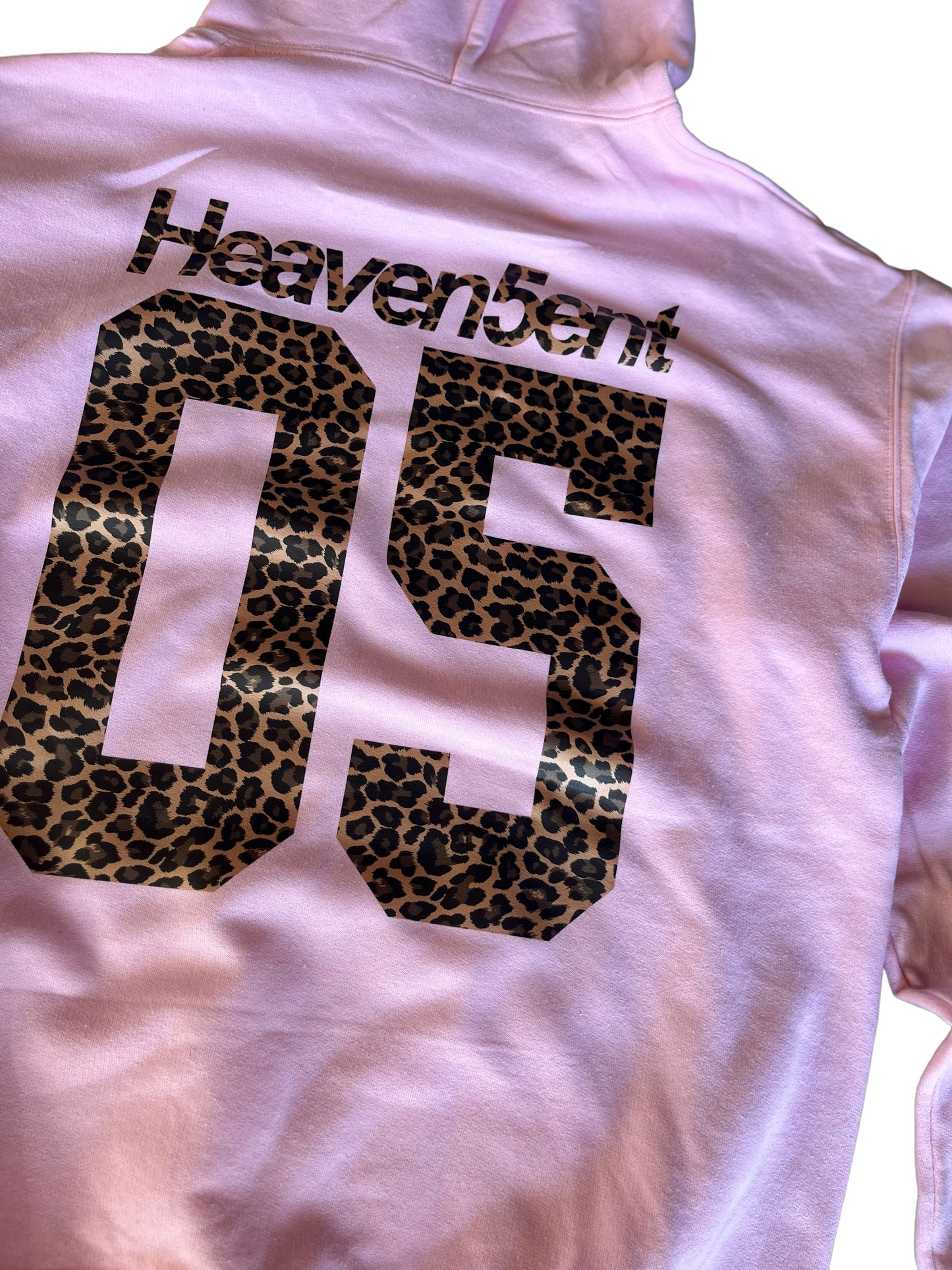 05 Pink Leopard hoodie