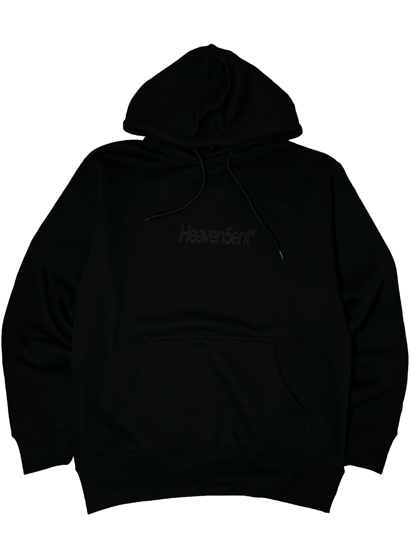 Black on black Team player hoodie
